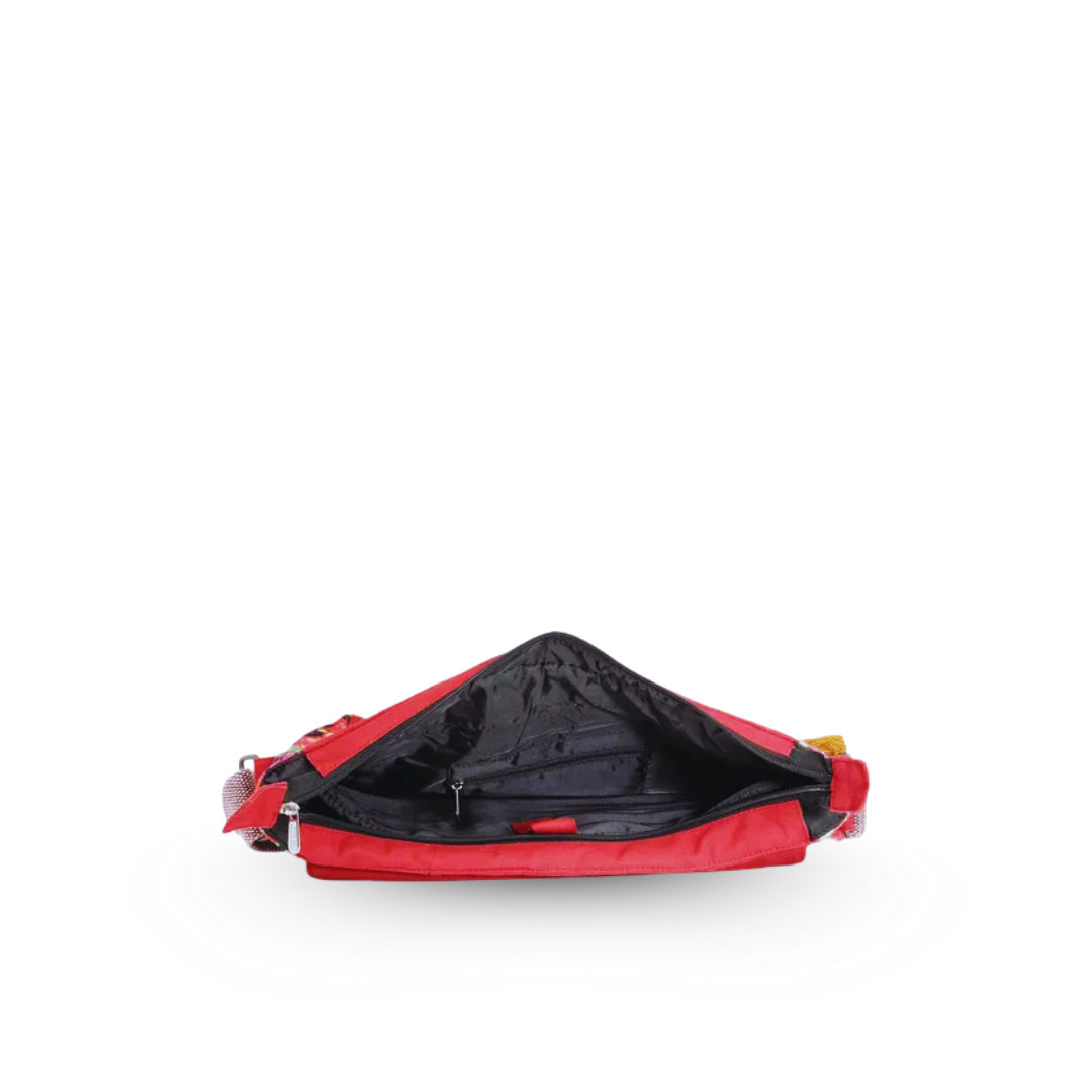 Red Women Messenger Sling Bag for Stylish Functionality 153